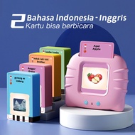 Ready 2 Languages Flash Card/Study Card/Flash Card Indonesian English learning cards/Early Education