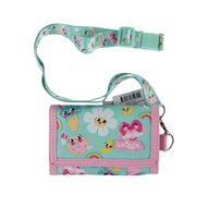 Australia Smiggle High Quality Original Children Wallet Girls Cclutch Card Bag Sunflower Trifold Coin Purse Fashion Kawaii Bags--**