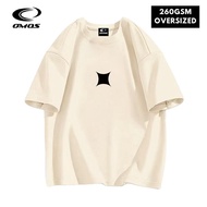 OMOS 260GSM Oversized T-Shirt  Diamond