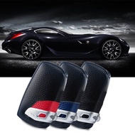BMW G20 G30 F10 F30 Leather Remote Key Fob Case Cover Keychain Holder