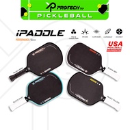 Protech XP Pickleball Paddle - iPADDLE (USAPA Approved)(T700 3K Carbon Fibre+Cloth marks)(16mm)
