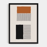 ZENi VOGUE Framed Poster [Set 4] | Modern VOGUE Series A3 A2 A1 Poster Frame | Wall Art Decor