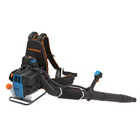NPTBL31AB No-Pull Backpack Leaf Blower Gas-Powered with Electric Start 31cc 2-Cycle Engine 470CFM 17