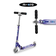 0217 Micro Blue Stripe Sprite LED Scooter for Kids age 5 years+ Up to 100kg