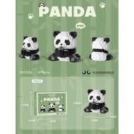 [SẴN] LEGO PANDA MEKANSM CHÍNH HÃNG BỘ LẮP RÁP GẤU TRÚC HOA HOA