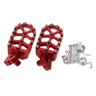 ที่วางเท้า CFGYU ที่พักเท้าเหยียบหมุดพักเท้าสำหรับ Yamaha YZ 65 85 125 250 250F 426F 450F 125X 250X