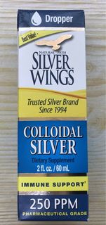 Colloidal Silver 250ppm 2oz 膠性銀（現貨）
