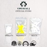 Unusual J Silicon Rubber Connector Small/Medium/Big Size( 10pcs/Per Pack )