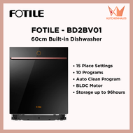 FOTILE - 60cm Fully Integrated / Built-In Dishwasher (15 Place Settings) | BD2BV01