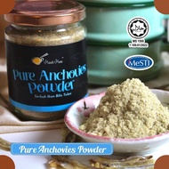 【HALAL】100% Finest & High Graded Pure Dried Anchovies Powder | Serbuk Ikan Bilis Tulen