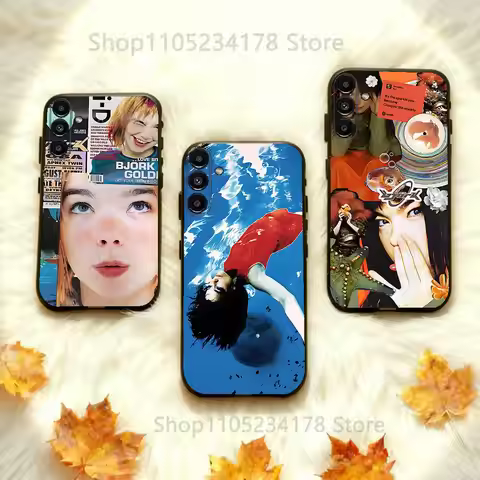 B-Bjork Singer Phone Case Silicone Soft For Samsung Galaxy A73,31,32,72,41,53,52,71,22,5G,Note,J7,8,