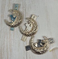 日本Osewaya 貓咪月亮造型髮夾