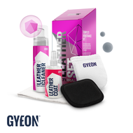 GYEON Q²M LEATHER SET NATURAL ชุดทำความสะอาดเบาหนังและบำรุง สูตรอ่อนโยน ปลอดภัยต่อหนังแท้ หนังเทียม