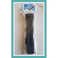 Casio aeq rubber watch strap - 100bw