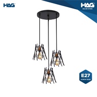 HAG PDL 6541/3 Pendant Light | E27 Holder