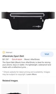 Aftershokz Sport Belt