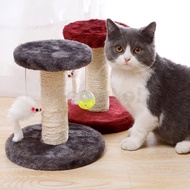 2 Layer Cat Tree Cat Scratcher Tree With Mice Toys Kucing Mainan Cute Tree Condo Cat Tower Cat Climbing