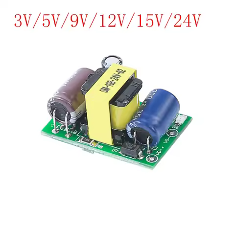 AC to DC Step-Down Power Supply Module Buck Power Circuit Board 0.25A-1A AC-DC Converter AC85-264V t