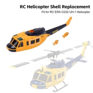Drfeify Spare Fuselage Shell Cover for C032 UH 1 Helicopter Lightweight Durable Plastic Replacement 