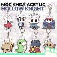 Game Hollow Knight Keychain - Cartoon Keychain Game Hollow Knight Transparent Mica Big Shop Anime