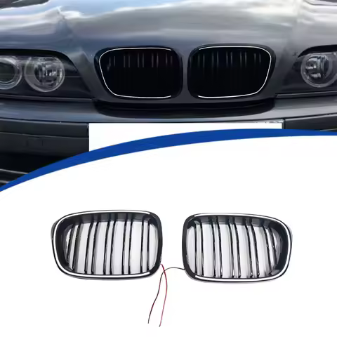 Applicable for 97-03 Bmw 5 Department E39 Dual-Line Illuminated Model LED Installation Of The Center