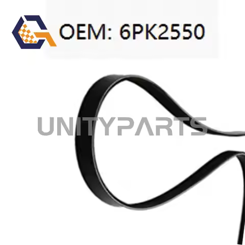 Serpentine V-Ribbed Drive Belt 6 PK 2550 For HYUNDAI Sonata IX35 KIA K5 LINCOLN Navigator JEEP Compa