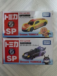 全新日版Dream Tomica SP Anpanman會場限定2019Takara Tomy Tomica 麵包超人車 一set兩架