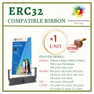 Epson ERC32 Compatible Ribbon for ERC32 ERC-32 ( Purple/Red/Black) M-U420 M820 825 Series TM-H6000II