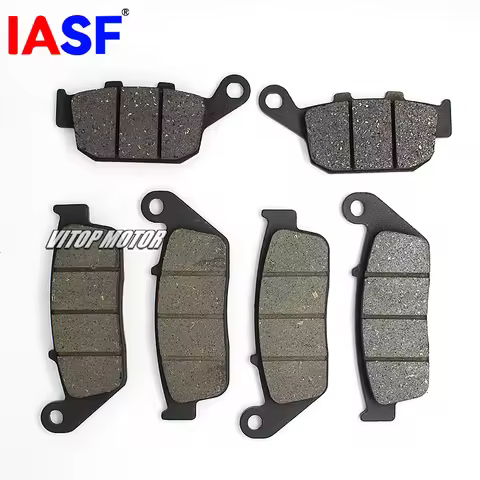 IASF Motorcycle Front Rear Brake Pads for Loncin Voge 650ds LX650 500r cr9 650 for Macbor Montana XR