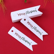 Christmas Tag 50/PCS Gift Tag Colorful Christmas Gift Decoration Tag Christmas Card