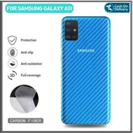 Garskin Samsung Galaxy A51 2020 Anti Gores Belakang Carbon Skin Hp