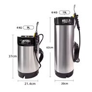 Stainless Steel PPF High Pressure Tank (9L/19L) Portable Pressure Pump Spray Tank [USE FOR PPF , TPU