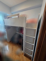 IKEA SMÅSTAD 白色高架床