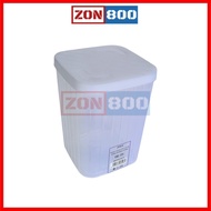 SQUARE CANISTER / FOOD CONTAINER 1PCS FSC731 2.3L ( PP ) 132*132*172MM