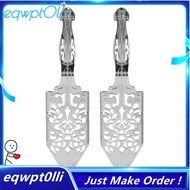 eQQ2 Pieces Absinthe Spoons, Stainless Steel Absinthe Cocktails Spoon Making Kit Gothic Absinthe Fou