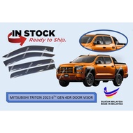 MITSUBISHI TRITON 2023 6TH GEN 4DR AG DOOR VISOR