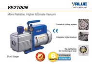 Value VE2100N 1.0HP 12.0CFM Portable Dual-Stage Vacuum Pump