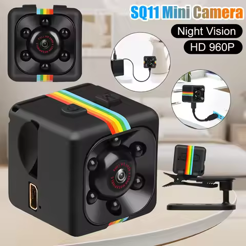 SQ11 Mini Camera Full HD 960P Video Recorder Network Camera Motion Sensor Night Vision DVR Sport DV 