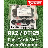(1Pc) [ 55K ] FUEL TANK SIDE COVER GROMMET RUBBER 90480-13426 / 90480-13567 Yamaha RXZ / DT125 18G Getah Tangki Minyak