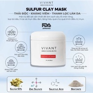 [ Vivant ] Sulfur Clay Mask – Detoxifying Clay Mask