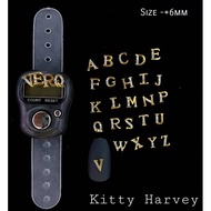 Letter Charm | Digital prayer beads & Nail art decorations