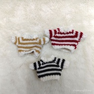 10cm Baby Clothes Doll Accessories West Highland Master Dog Shirley Rose Clothes DIY Knitting Wool G