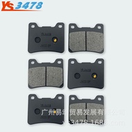 Suitable for Yamaha FZX750 Fazer 86 93 FZX750 98 FZX750L 96 Front Rear Brake Pads yujiadong.vn202511