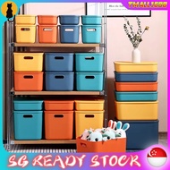 [✅SG Ready Stock] Colorful Modern Home Storage Organizers Box Container Basket Clothes Storage Organiser 收纳盒 收纳箱