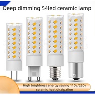 110V/220V/AC/DC12V Optional] G9 LED Corn Light Depth Dimming G4 Crystal Light E14led Bulb BA15D Ship