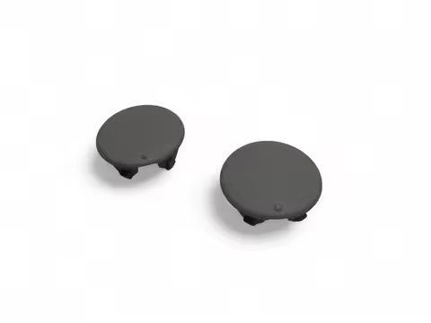 Durable Graphite Grey Hardtop End Caps for Porsche 911 996/997 2pcs