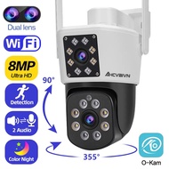 VBNH 2.4G Wifi PTZ IP Camera Mini Color Night Outdoor 8MP 5MP Security Monitoring CCTV Waterproof Camera Collaborates with O-Kam Application IP Security Cameras