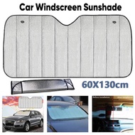 Car Windshield Sunshade Chrome Car Glass Sun Shade Car Sunshade Front Rear Window Sun Block Cover Pr