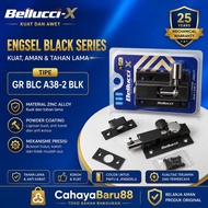Bellucci A38-2 Black Latch | Bellucci A38-2 Black Slot Latch | GR BLC A38-2 BLK
