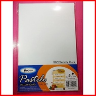⊕ ▥ ♧ ♞ Long Size Vellum Board Paper 200 gsm 10 sheets (Long Bond Paper Size)